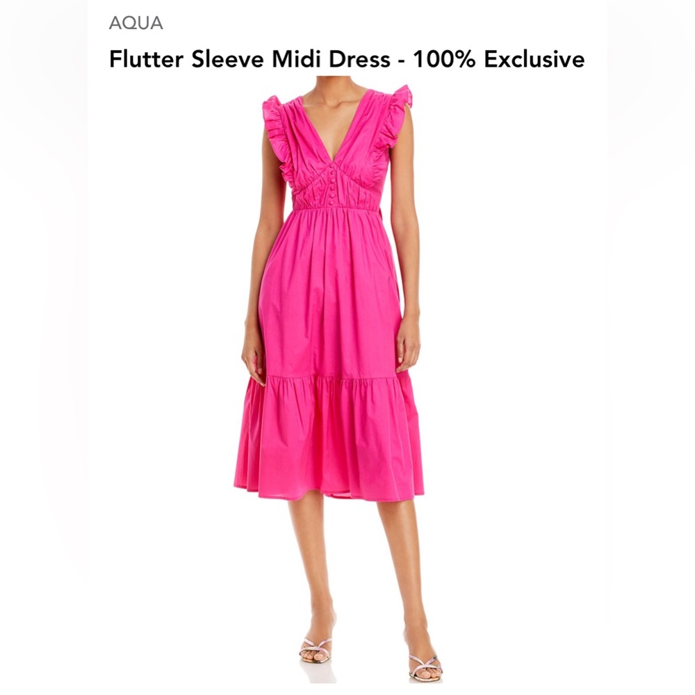Aqua - Pink dress
